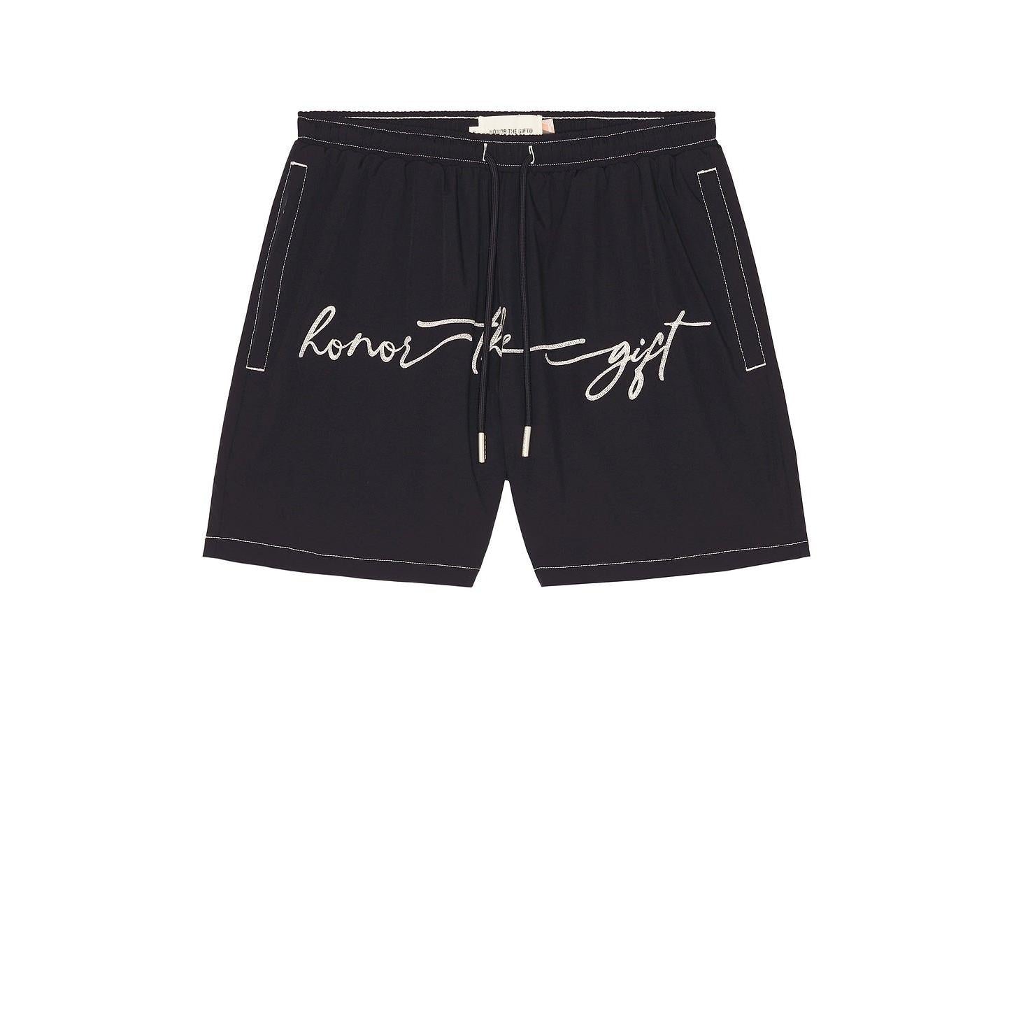 Honor The Gift Hybrid Cursive 5" Trunk Navy - Im Your Wardrobe