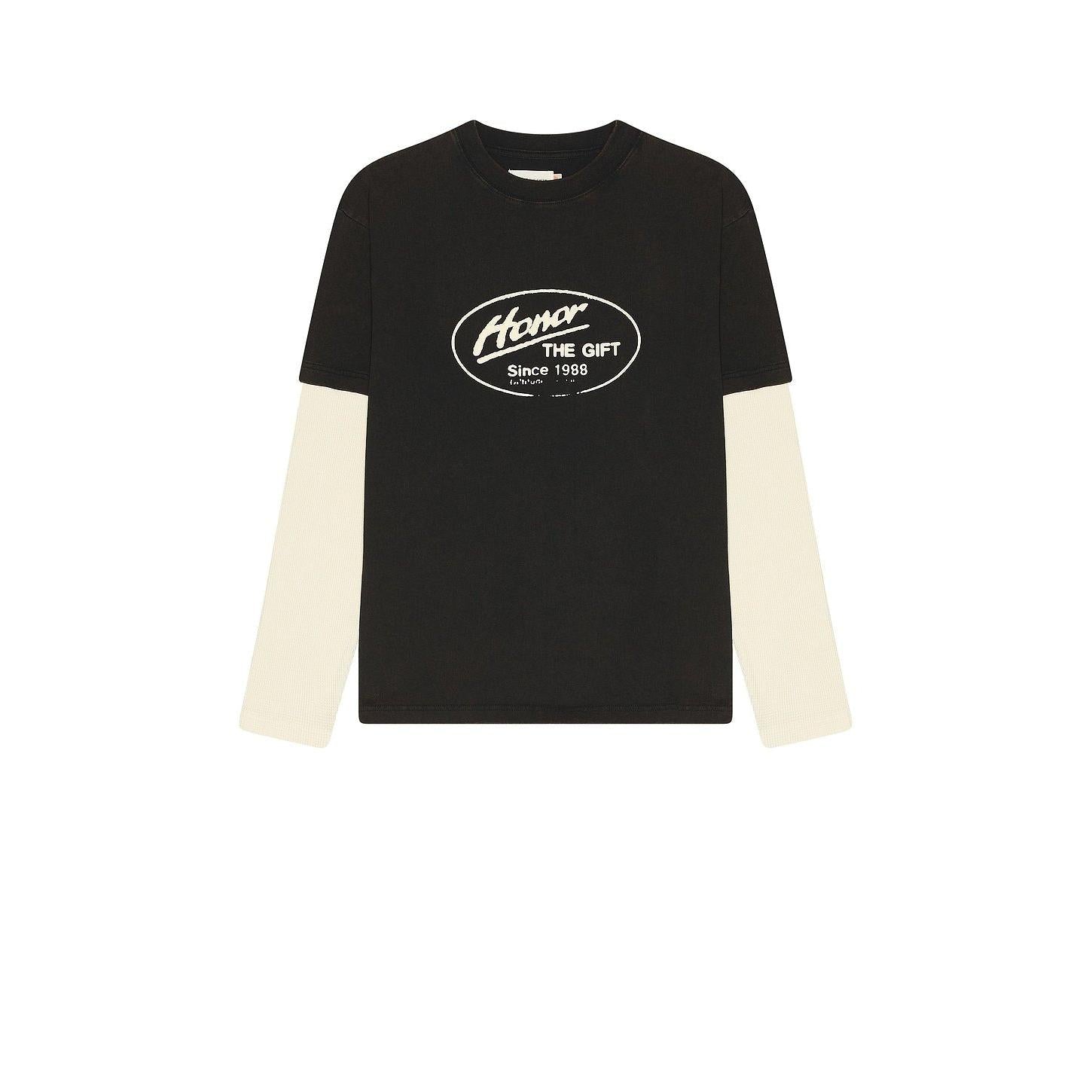 Honor The Gift Just Be Long Sleeve Tee Black - Im Your Wardrobe