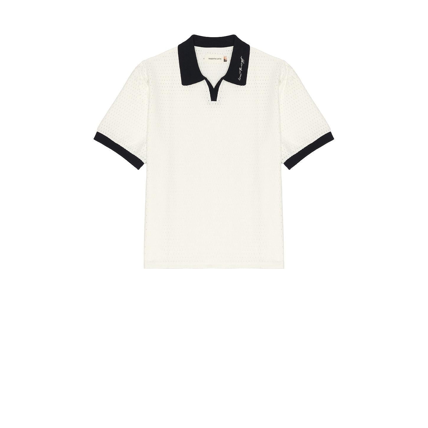 Honor The Gift Pique Colorblock Polo Bone - Im Your Wardrobe