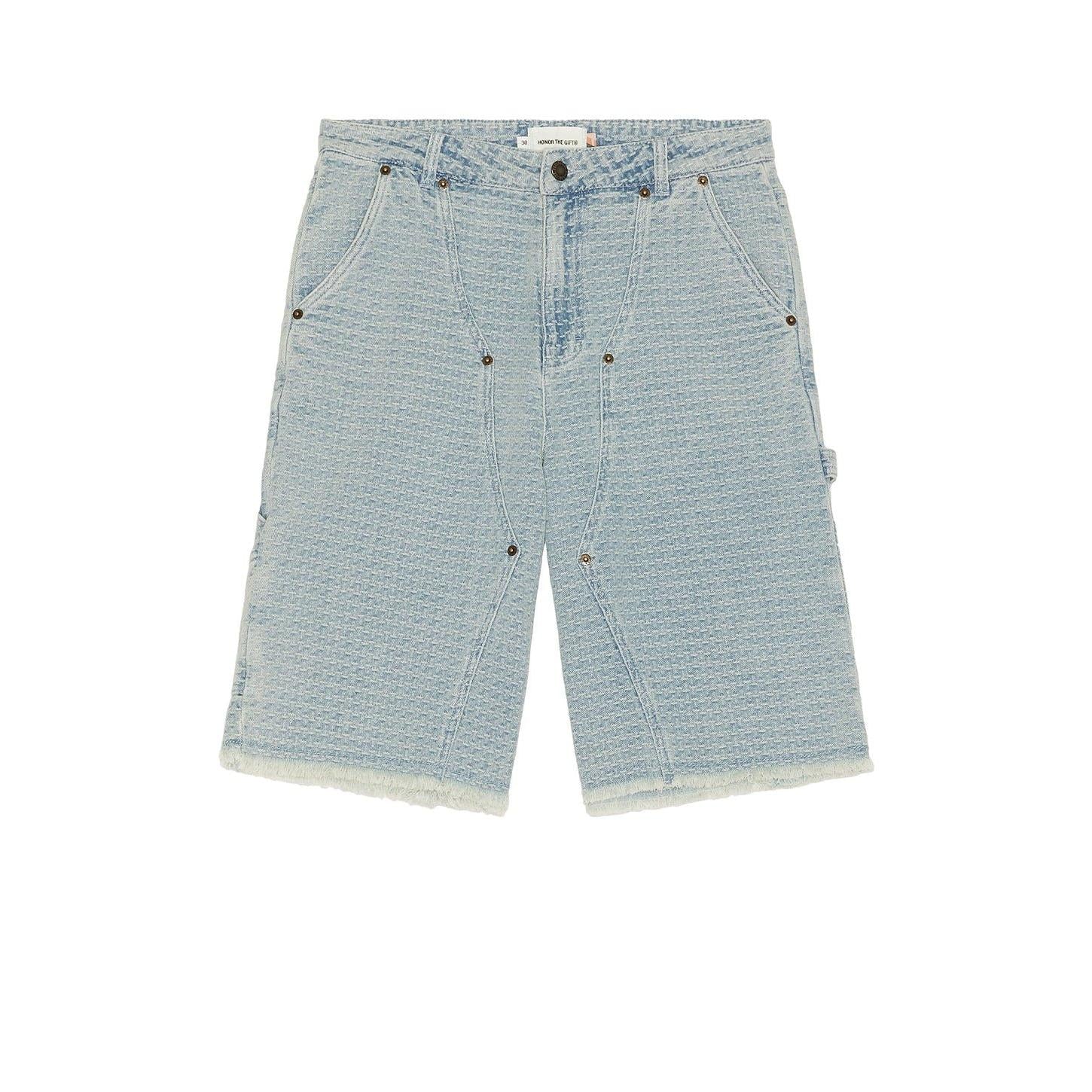 Honor The Gift Vintage Indigo Novelty 11" Short Light Indigo - Im Your Wardrobe