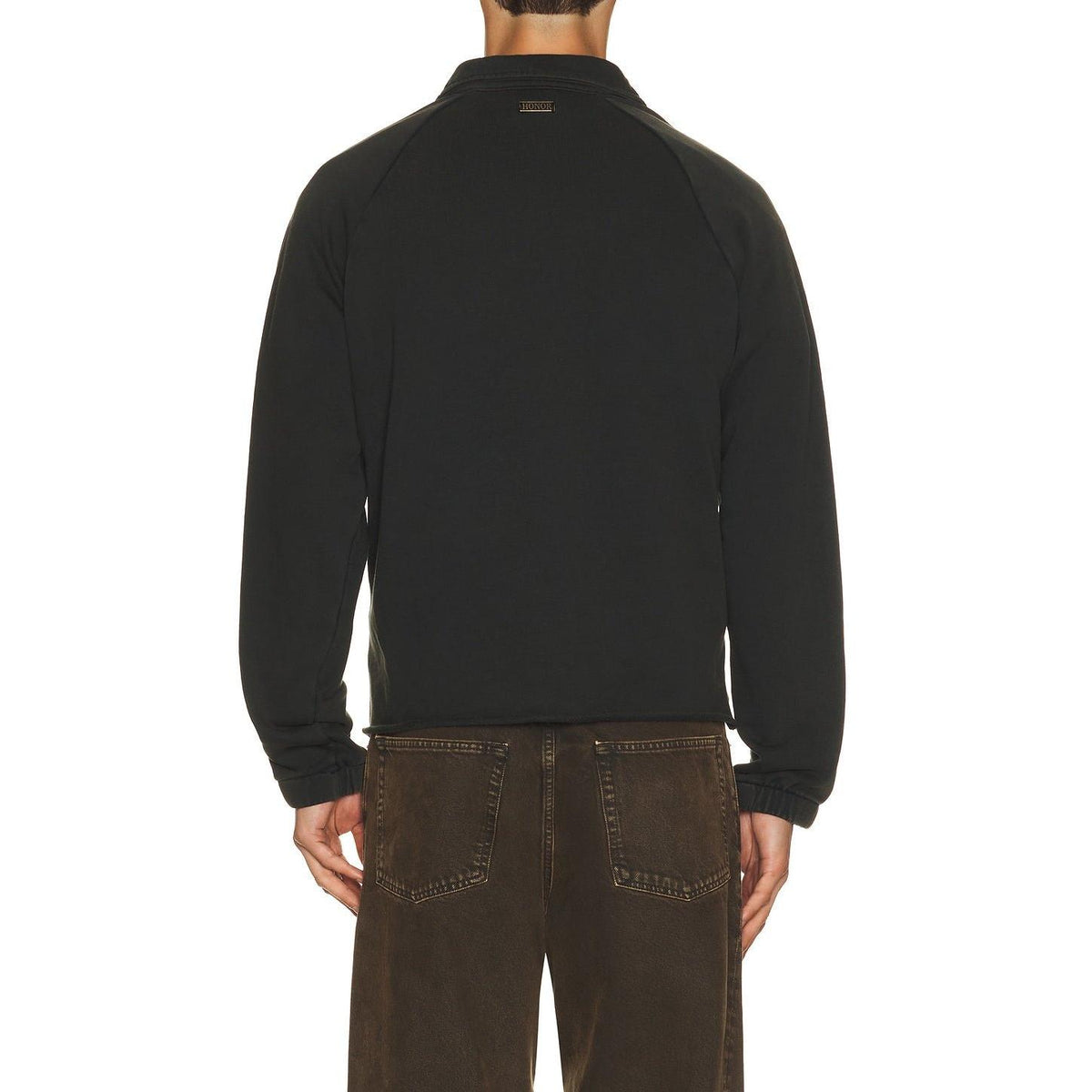 Honor The Gift Vintage Terry Quarter Zip Vintage Black - Im Your Wardrobe
