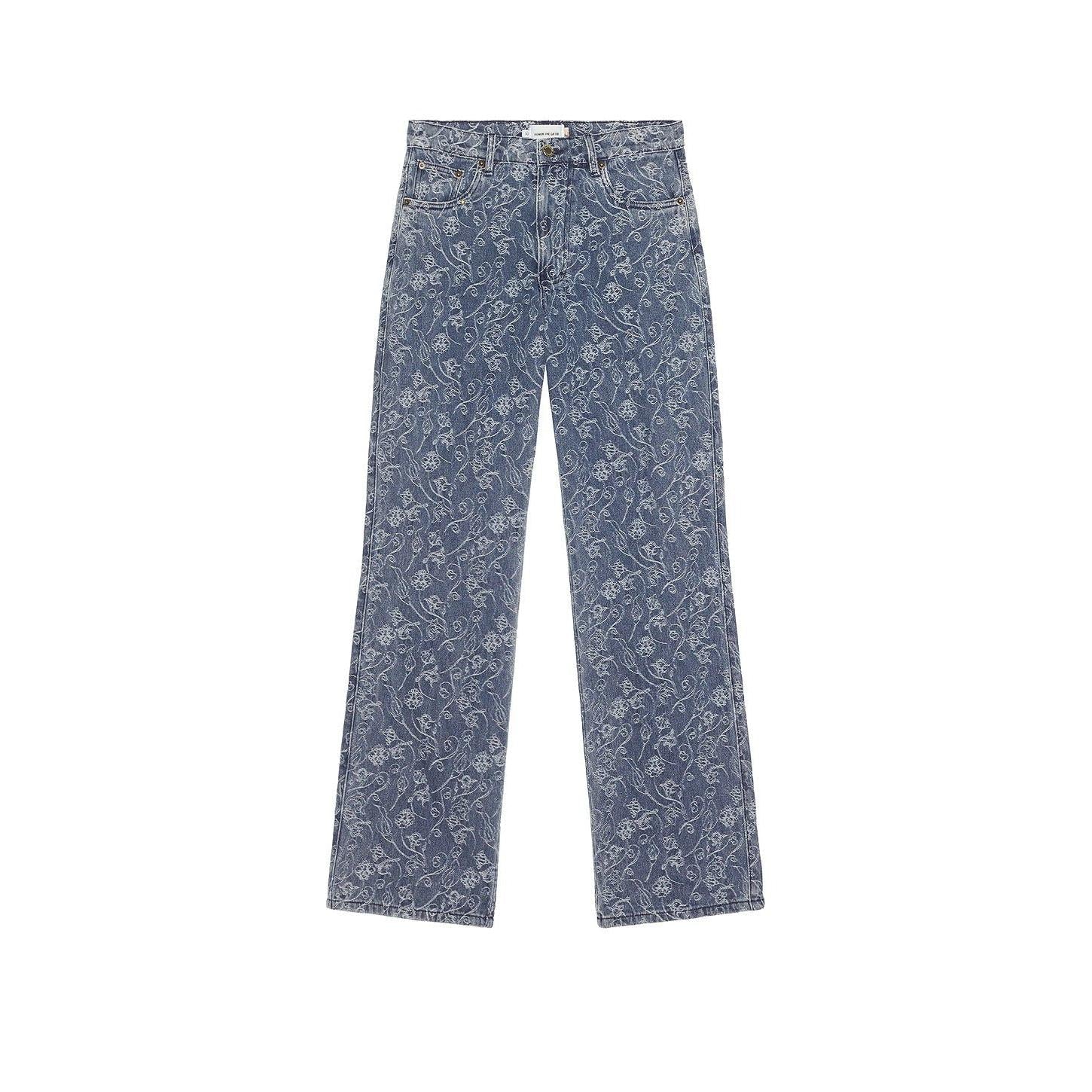 Honor The Gift Washed 5 Pocket Pant Light Indigo - Im Your Wardrobe