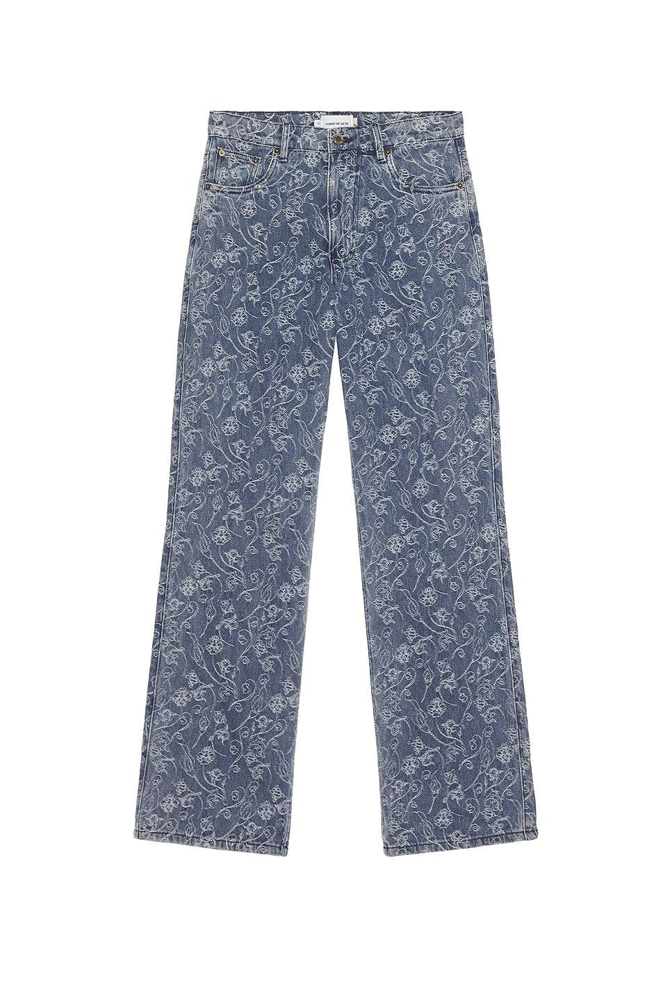 Honor The Gift Washed 5 Pocket Pant Light Indigo - Im Your Wardrobe