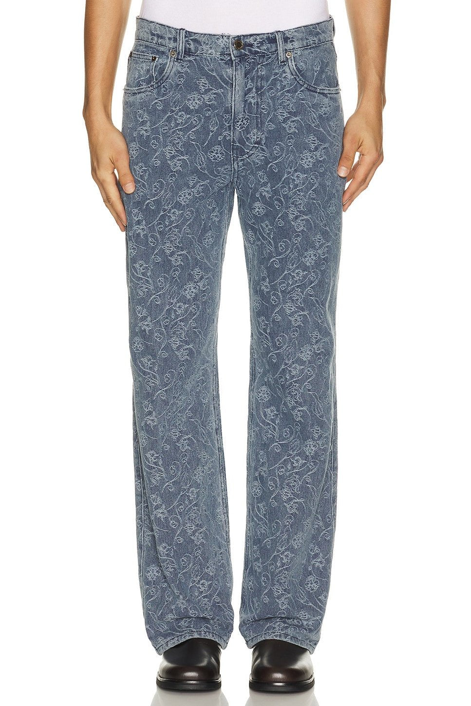 Honor The Gift Washed 5 Pocket Pant Light Indigo - Im Your Wardrobe