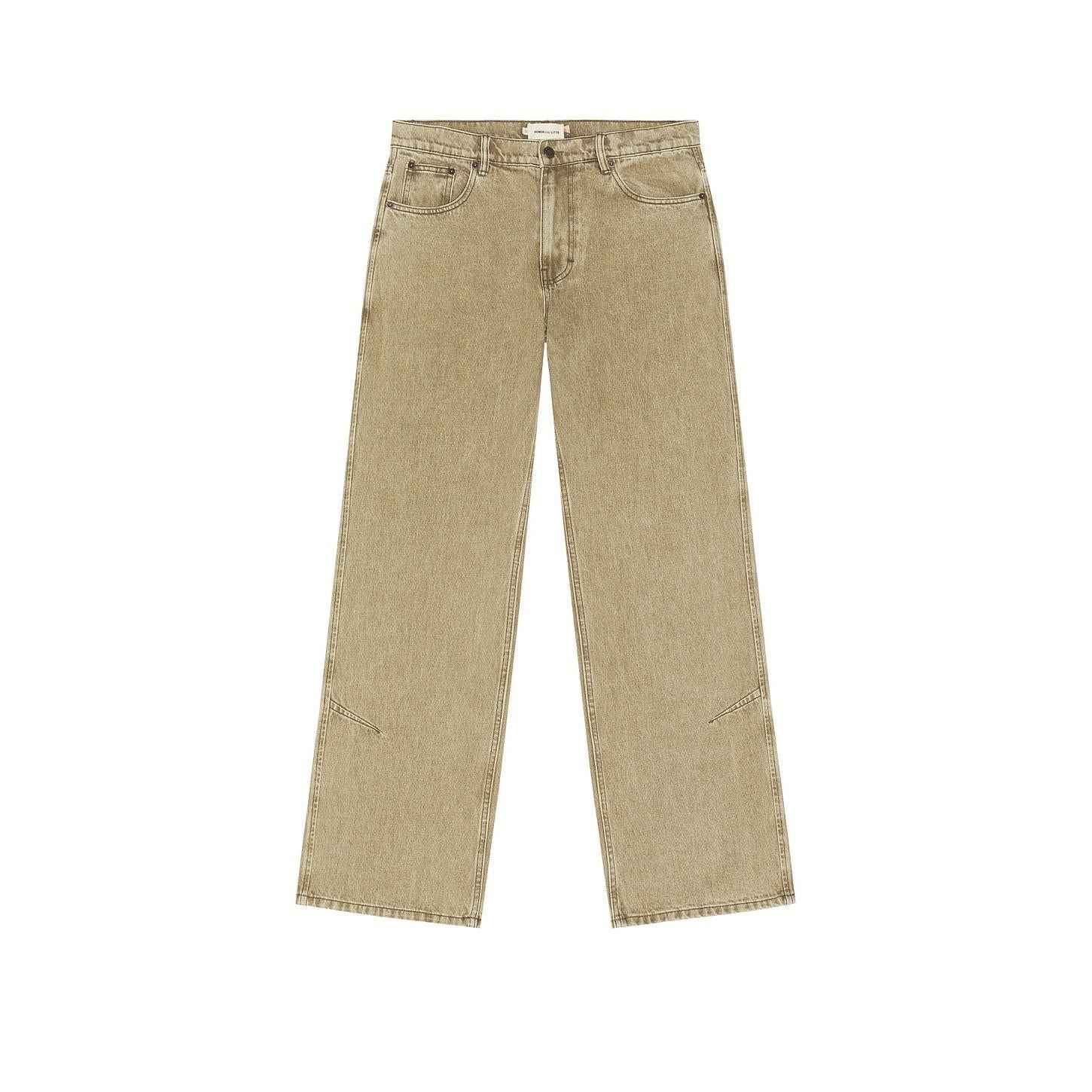 Honor The Gift Washed Twill Jean Taupe - Im Your Wardrobe