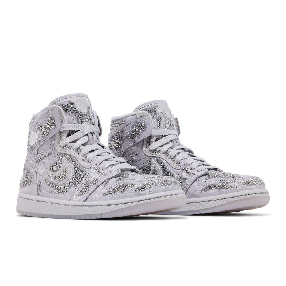 Jordan 1 High OG x Swarovski 'Vast Grey' (Women's) - Im Your Wardrobe