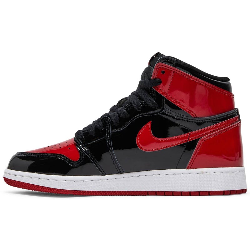 Jordan 1 High - Patent Bred (GS) - Im Your Wardrobe