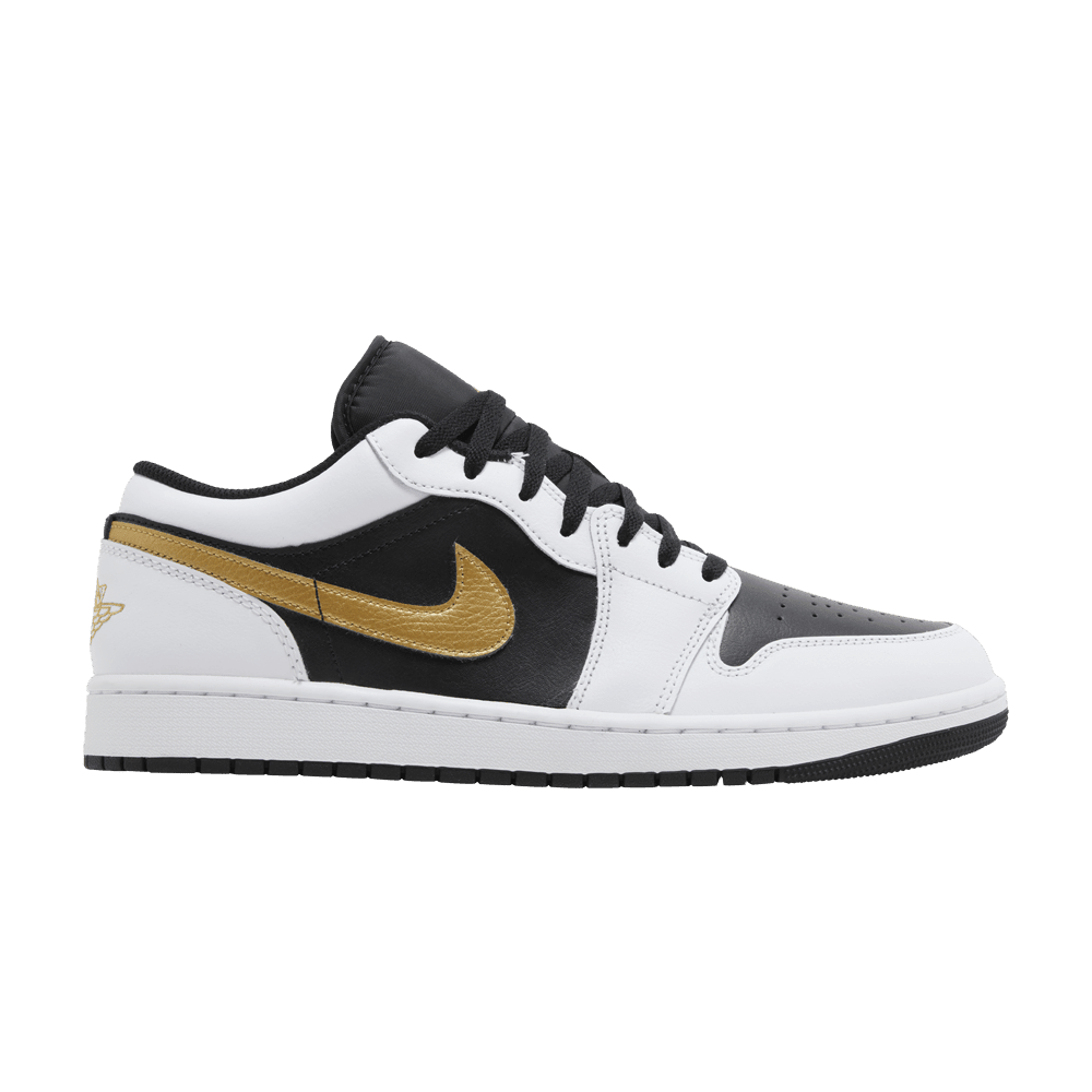 Jordan 1 Low Gold Swoosh - Im Your Wardrobe