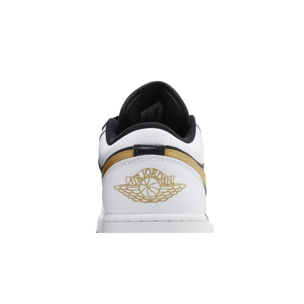 Jordan 1 Low Gold Swoosh - Im Your Wardrobe