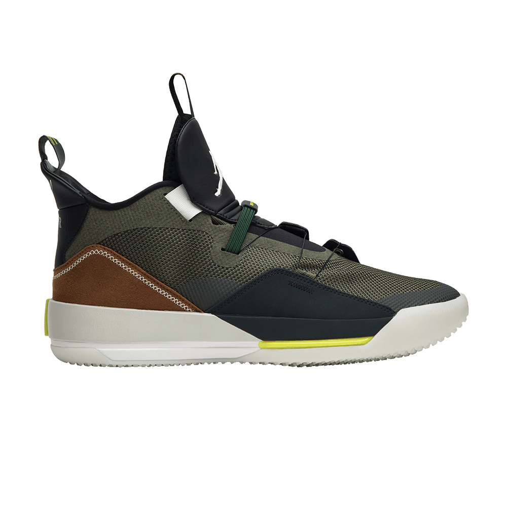 Jordan 33 NRG x Travis Scott 'Army Olive' - Im Your Wardrobe