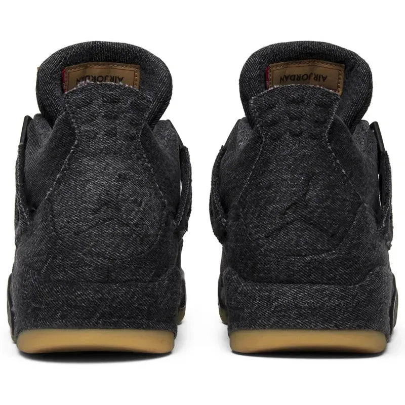 Jordan 4 Retro Levi's Black (Blank Tag) - Im Your Wardrobe