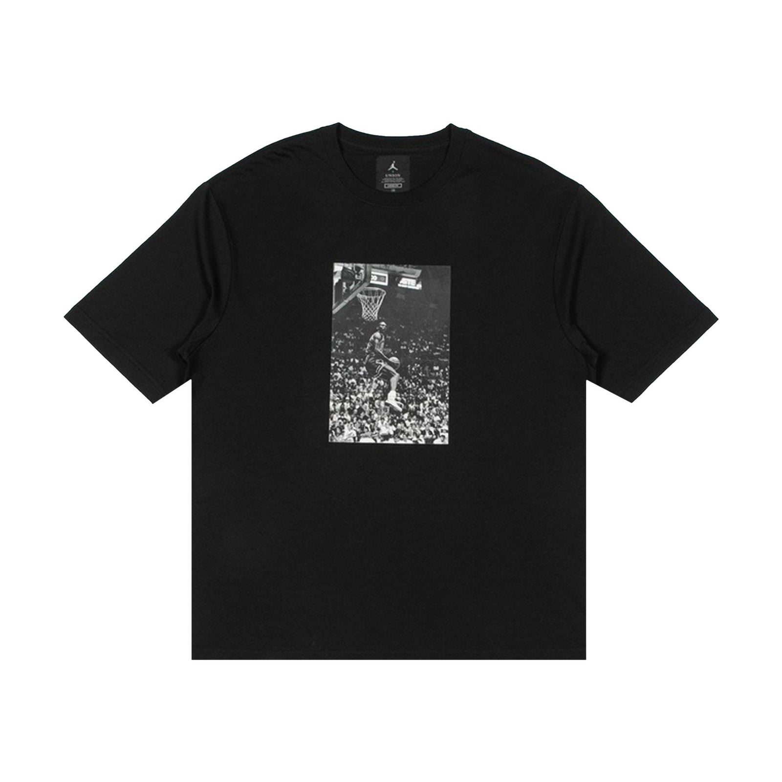 Jordan x Union Reverse Dunk T-Shirt Black front