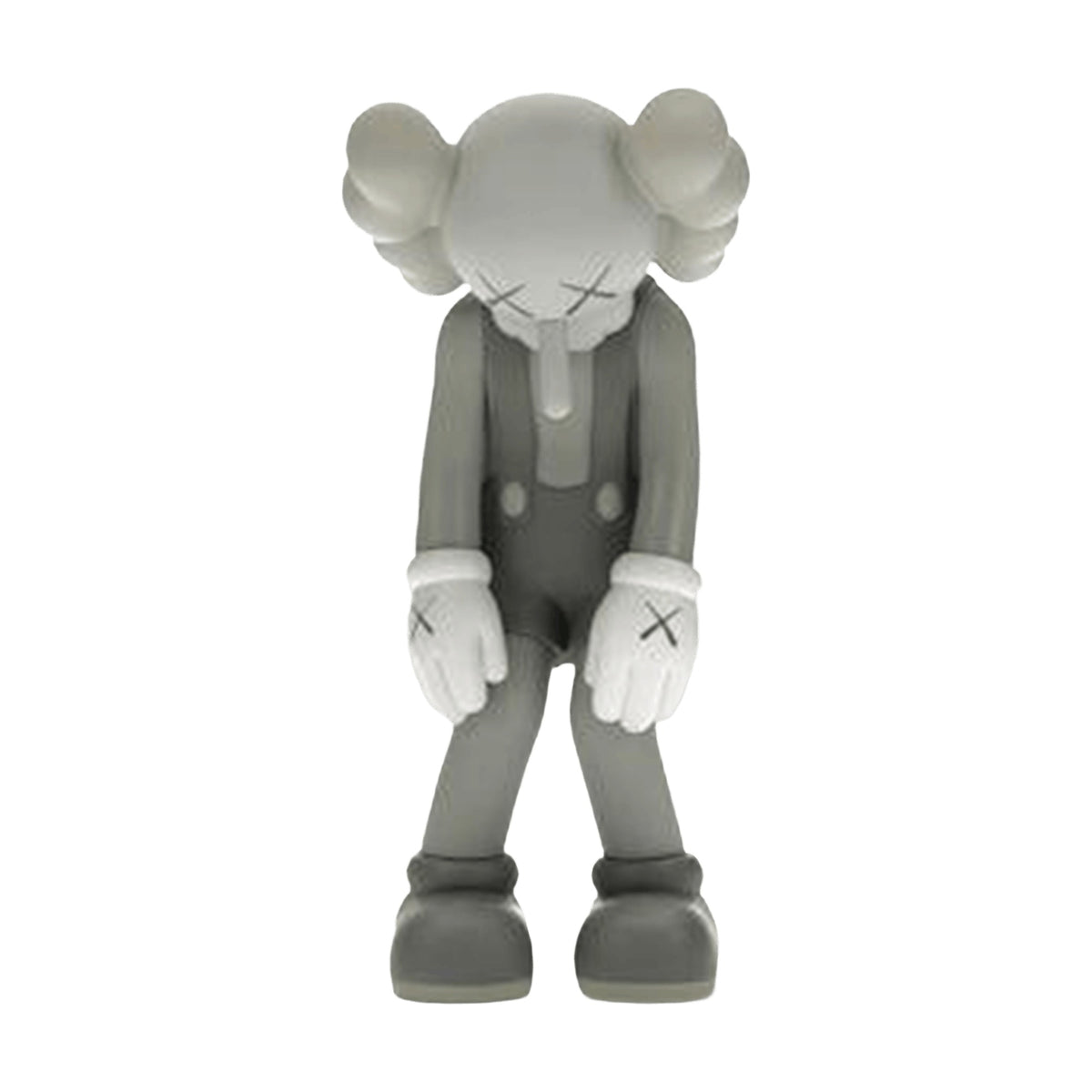 KAWS Small Lie Companion Vinyl Figure Grey front