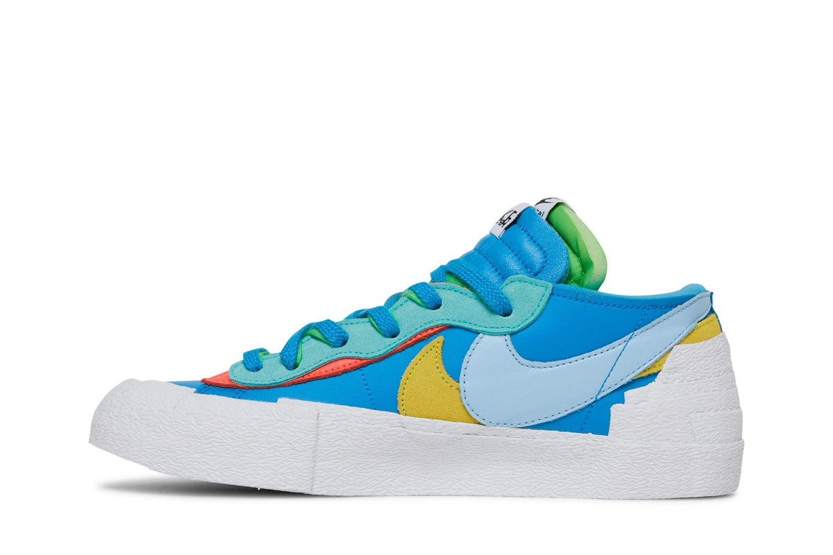 KAWS x sacai x Nike Blazer Low Neptune Blue - Im Your Wardrobe