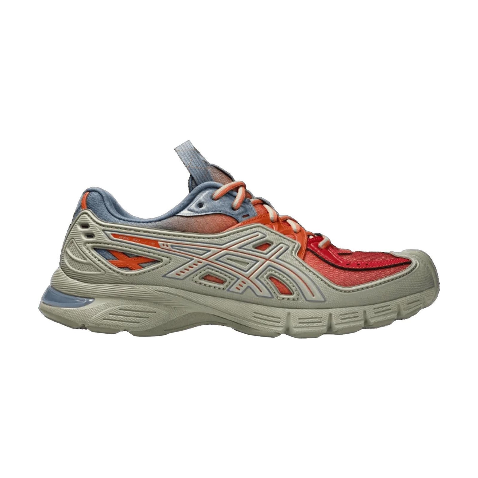 Kiko Kostadinov x ASICS UB13-S Gel-SD Lyte Olive Grey Rust Orange front
