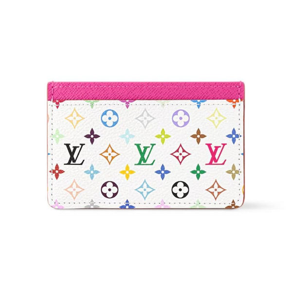 Buy Louis Vuitton x Takashi Murakami Card Holder White