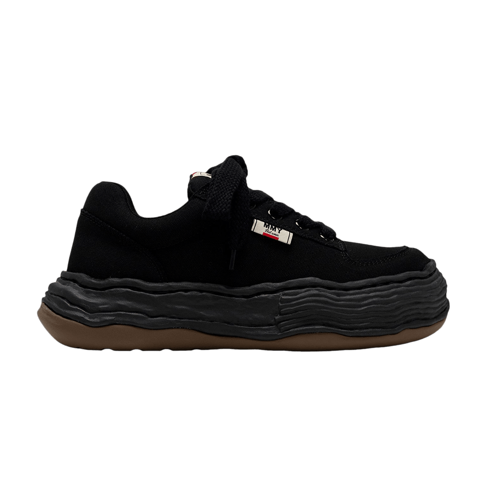 Maison Mihara Yasuhiro Oliver OG Sole Canvas Low Triple Black - Im Your Wardrobe