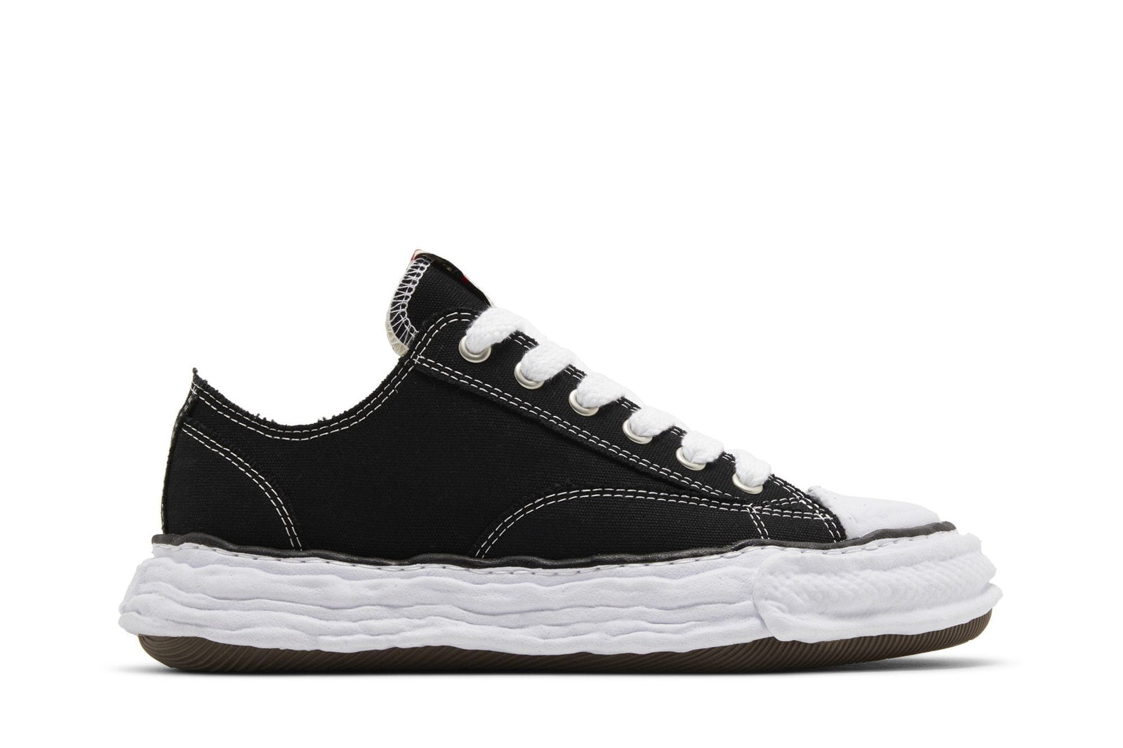 Maison Mihara Yasuhiro Peterson 23 OG Sole Canvas Low Black White - Im Your Wardrobe