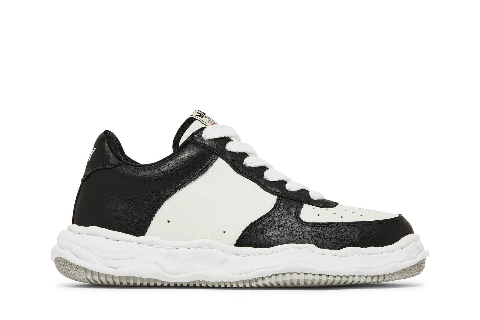 Maison Mihara Yasuhiro Wayne OG Sole Leather Low Black - Im Your Wardrobe