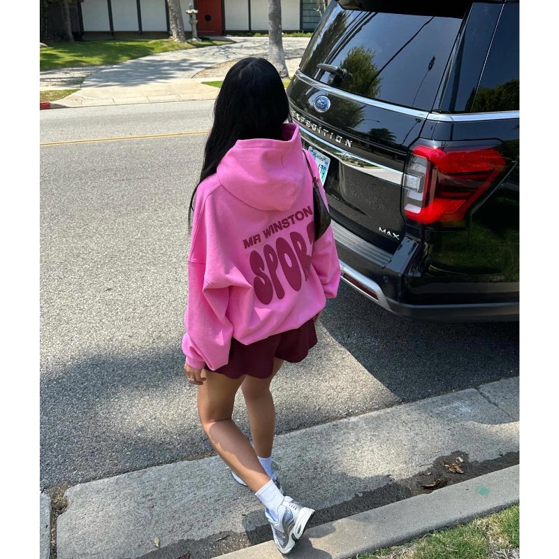 Mr Winston - Puff Hooded Sweat (Bright Pink) - Im Your Wardrobe