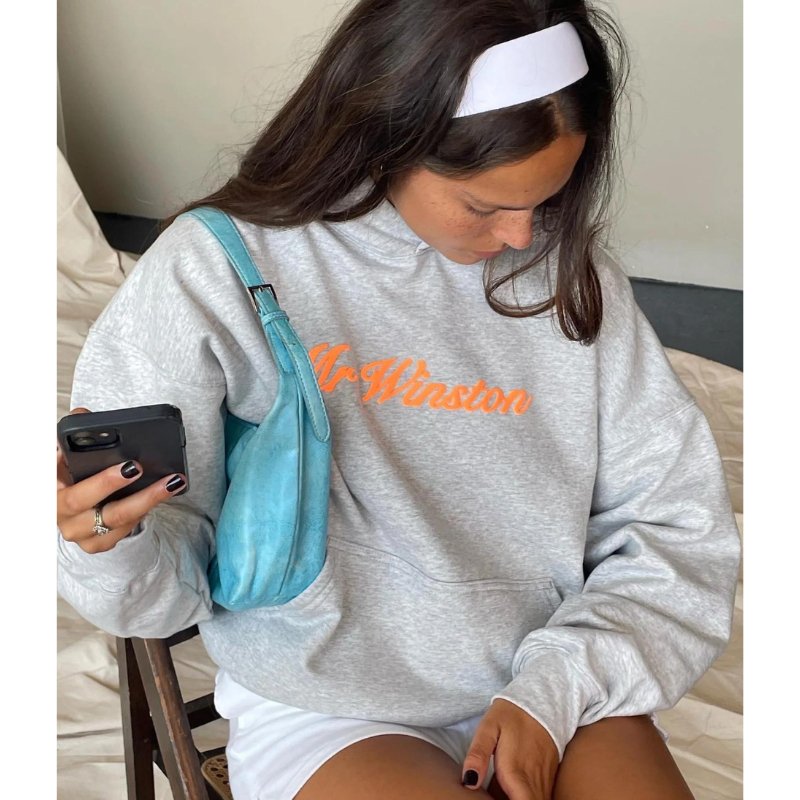 Mr Winston - Puff Hooded Sweat (Neon Grey Marle) - Im Your Wardrobe