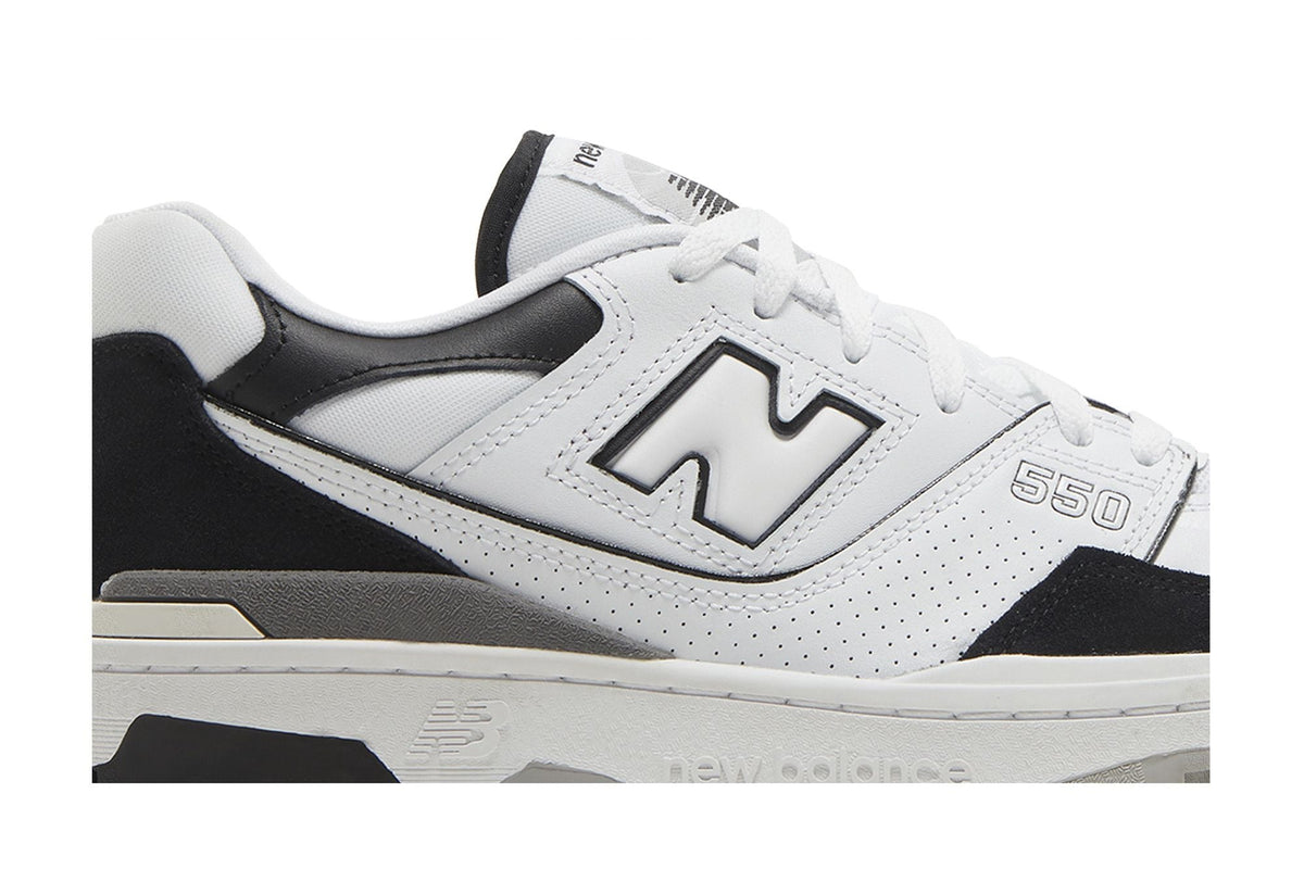 New Balance 550 White Black Rain Cloud - Im Your Wardrobe