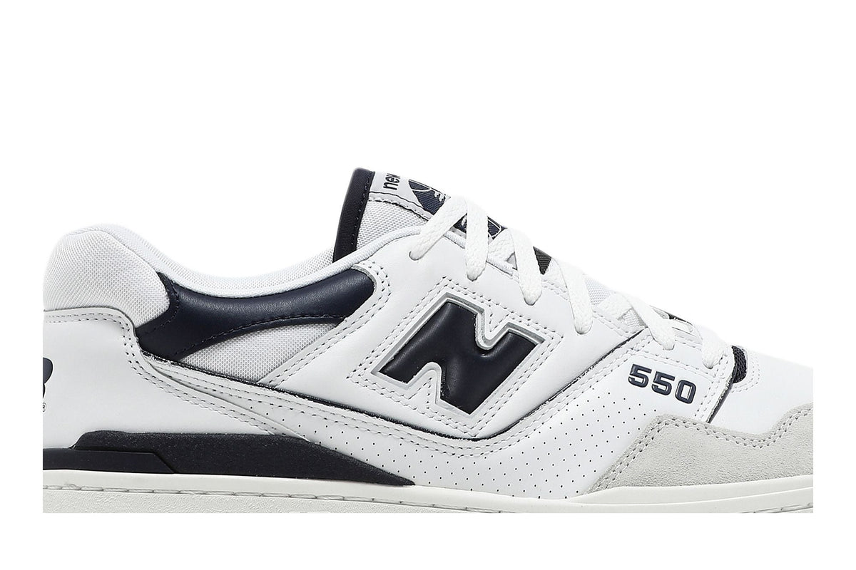 New Balance 550 White Navy - Im Your Wardrobe