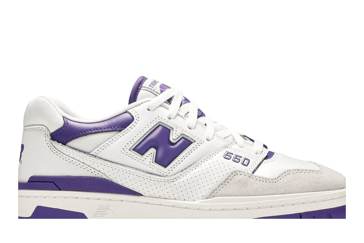 New Balance 550 White Purple - Im Your Wardrobe