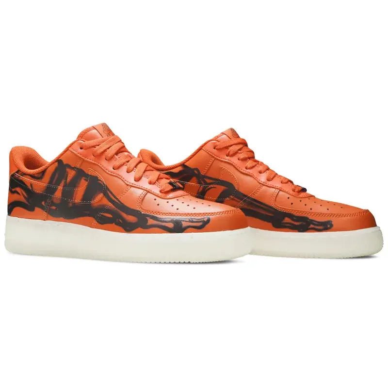 Nike Air Force 1 Low Orange Skeleton Halloween (2020) - Im Your Wardrobe