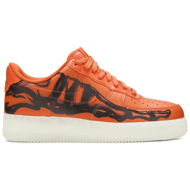 Nike Air Force 1 Low Orange Skeleton Halloween (2020) - Im Your Wardrobe