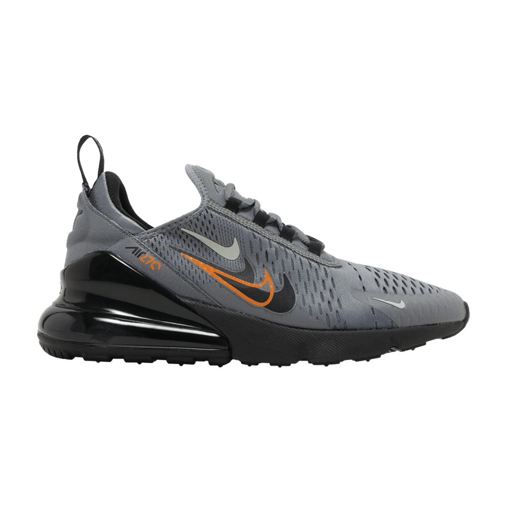 Nike Air Max 270 Multi-Swoosh - Smoke Grey Mandarin - Im Your Wardrobe