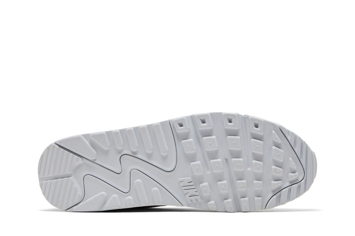 Nike Air Max 90 White Black Outlined Swoosh - Im Your Wardrobe