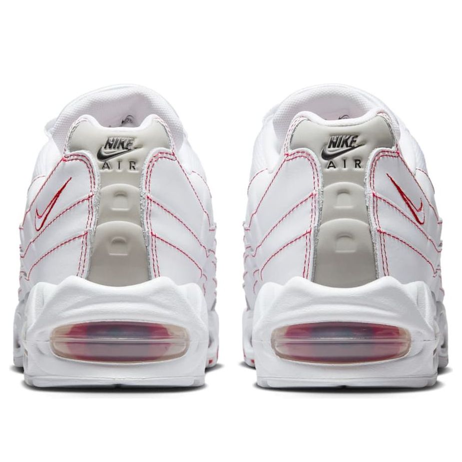 Nike Air Max 95 OG Big Bubble White University Red - Im Your Wardrobe