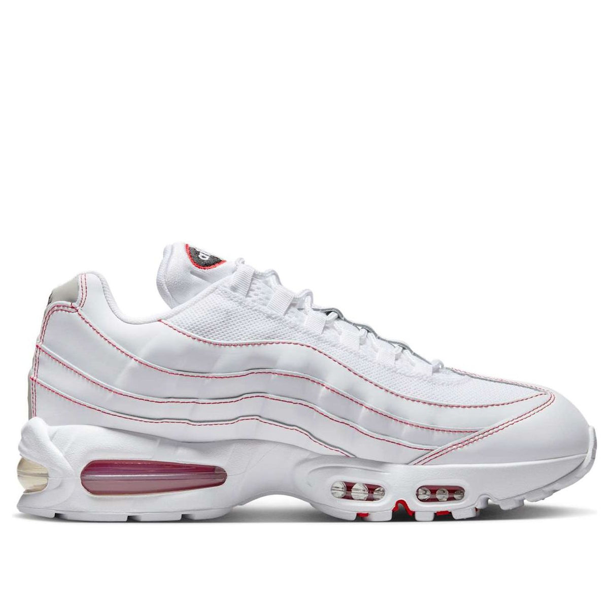 Nike Air Max 95 OG Big Bubble White University Red - Im Your Wardrobe