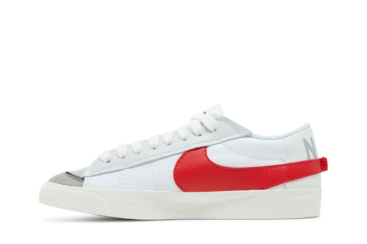 Nike Blazer Low 77 Jumbo White University Red - Im Your Wardrobe
