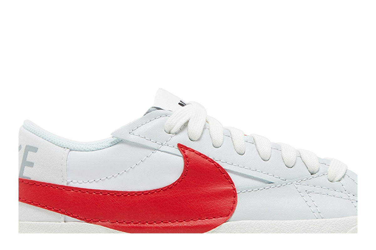 Nike Blazer Low 77 Jumbo White University Red - Im Your Wardrobe