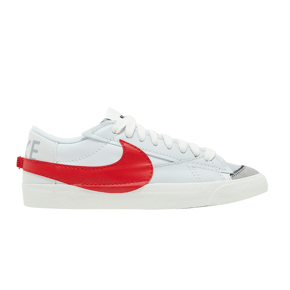 Nike Blazer Low 77 Jumbo White University Red - Im Your Wardrobe