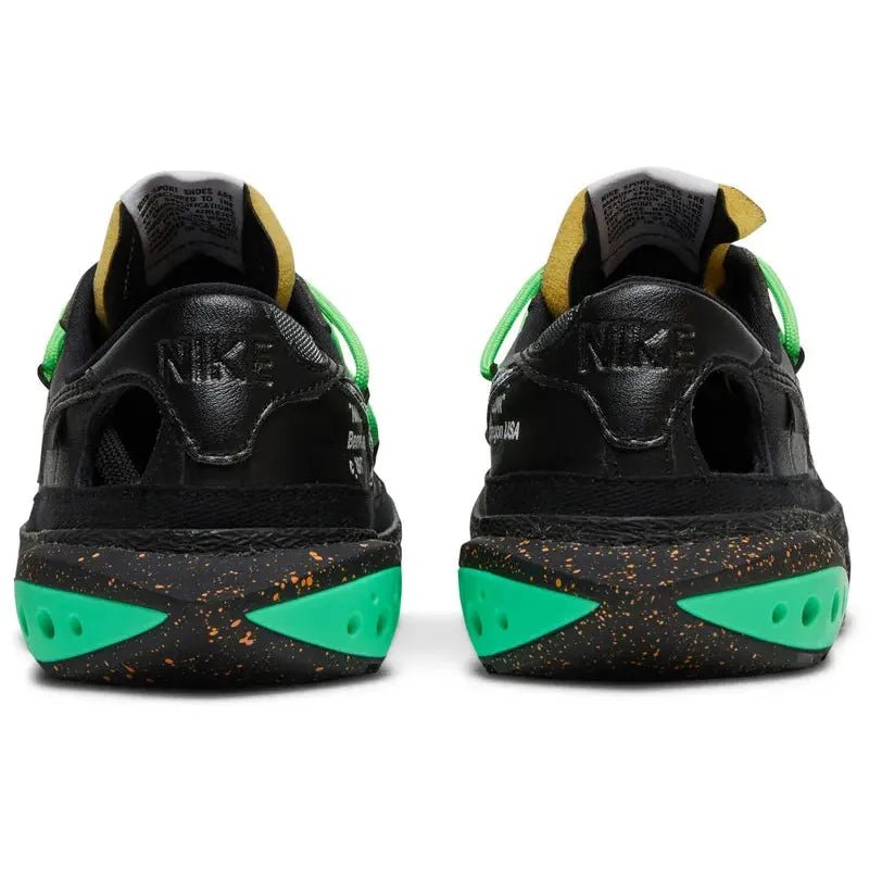 Nike Blazer Low Off - White Black Electro Green - Im Your Wardrobe