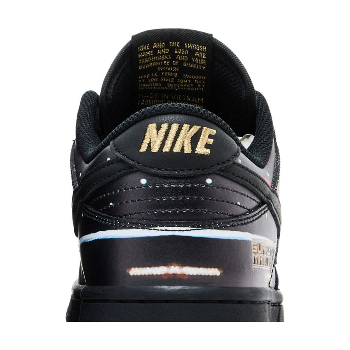 Nike Dunk Low x Supreme x Martine Rose Mike Tyson back