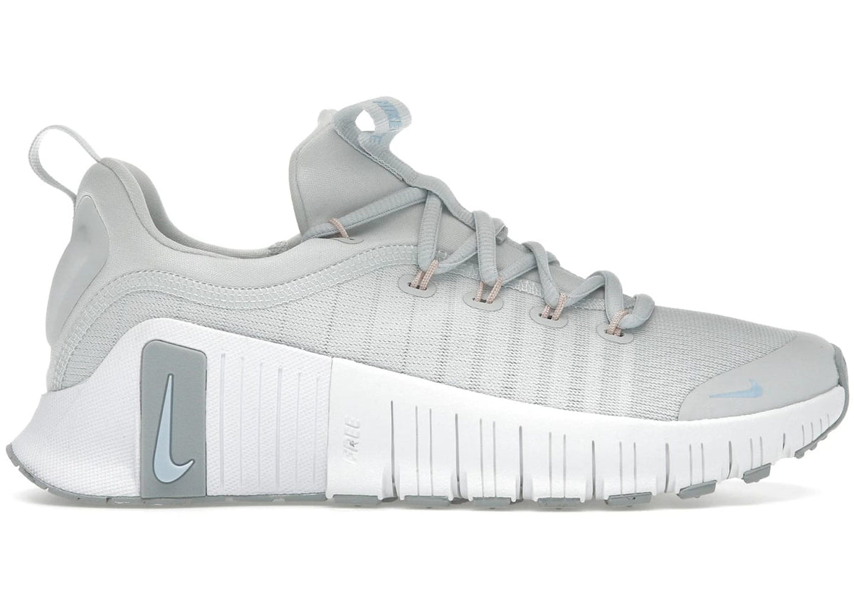 Nike Free Metcon 6 Photon Dust Light Smoke Grey Summit White Metallic Silver (Women's) - Im Your Wardrobe