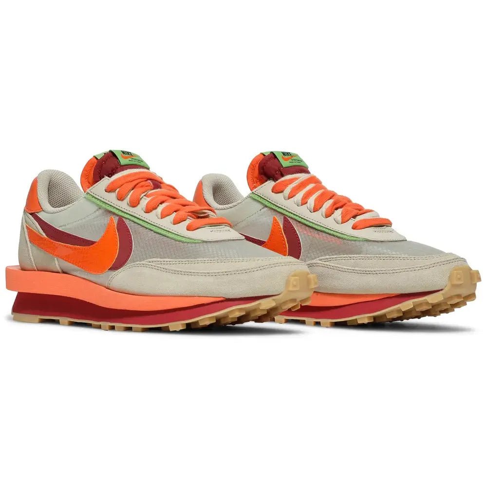 Nike LD Waffle Sacai CLOT Kiss of Death Net Orange Blaze - Im Your Wardrobe