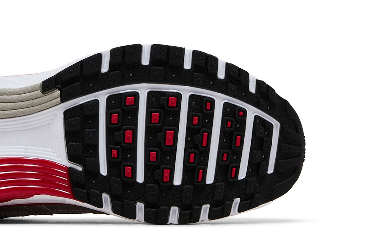 Nike P-6000 Metallic Silver Gym Red - Im Your Wardrobe
