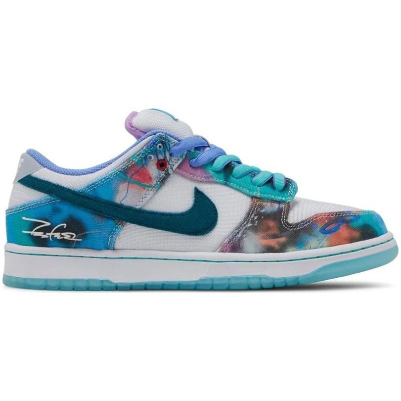 Nike SB Dunk Low x Futura Laboratories - Bleached Aqua - Im Your Wardrobe