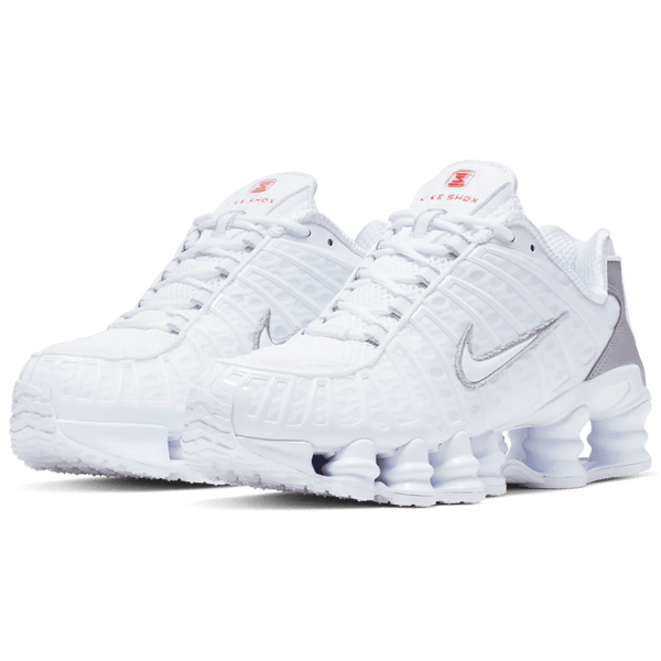 Buy Nike Shox TL White Metallic Silver Max Orange (W) in NZ