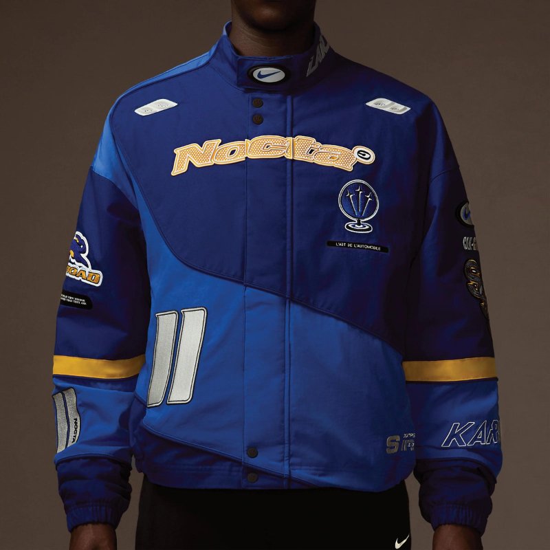 Nike x NOCTA L'Art - Racing Jacket (Deep Royal Blue/Racer Blue/Phantom) - Im Your Wardrobe