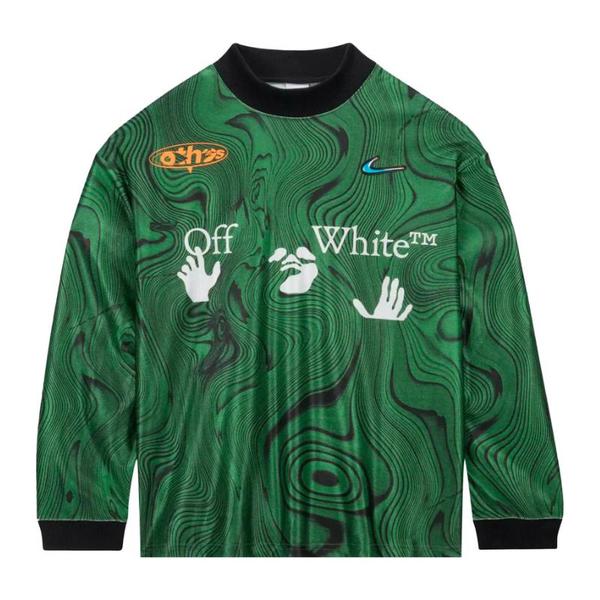 Nike x Off - White Allover Print Jersey 'Kelly Green' - Im Your Wardrobe