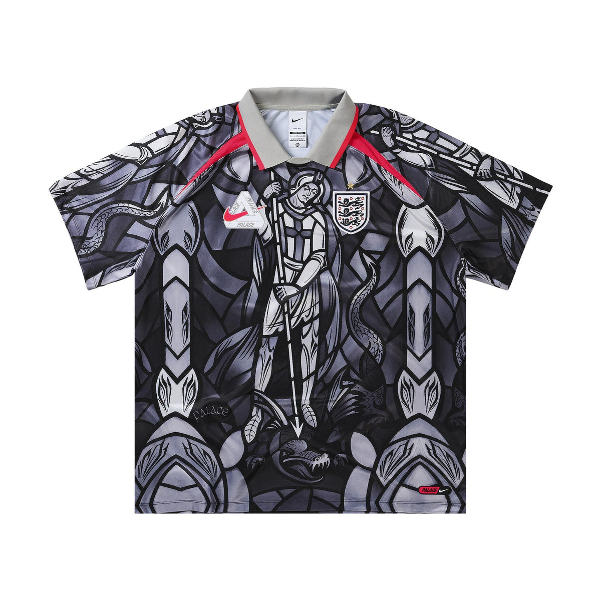 Nike x Palace World Cup Football Jersey England Grey front