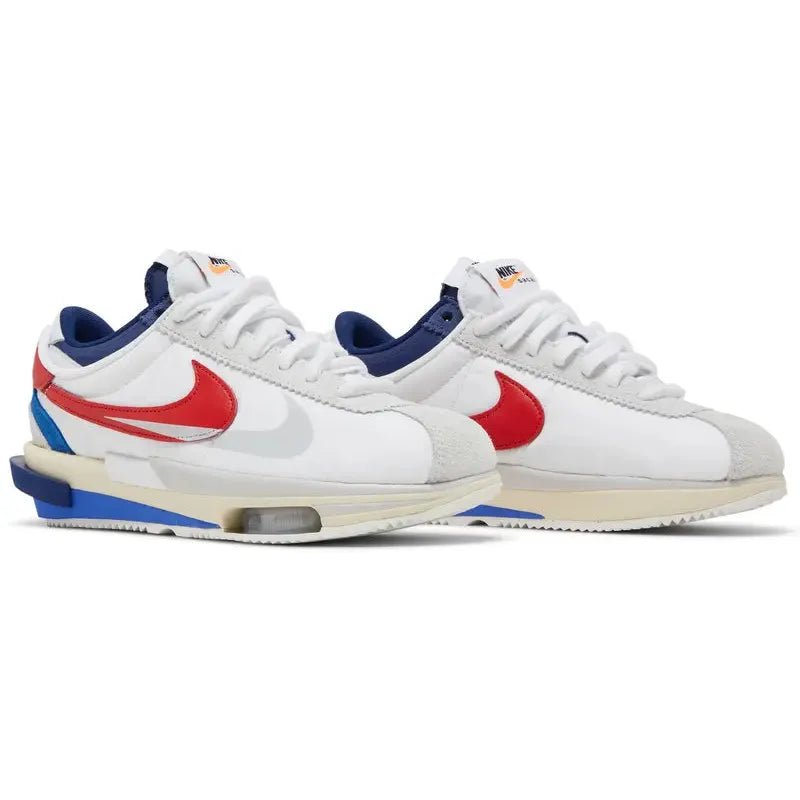 Nike Zoom Cortez SP Sacai 'White University Red Blue' - Im Your Wardrobe