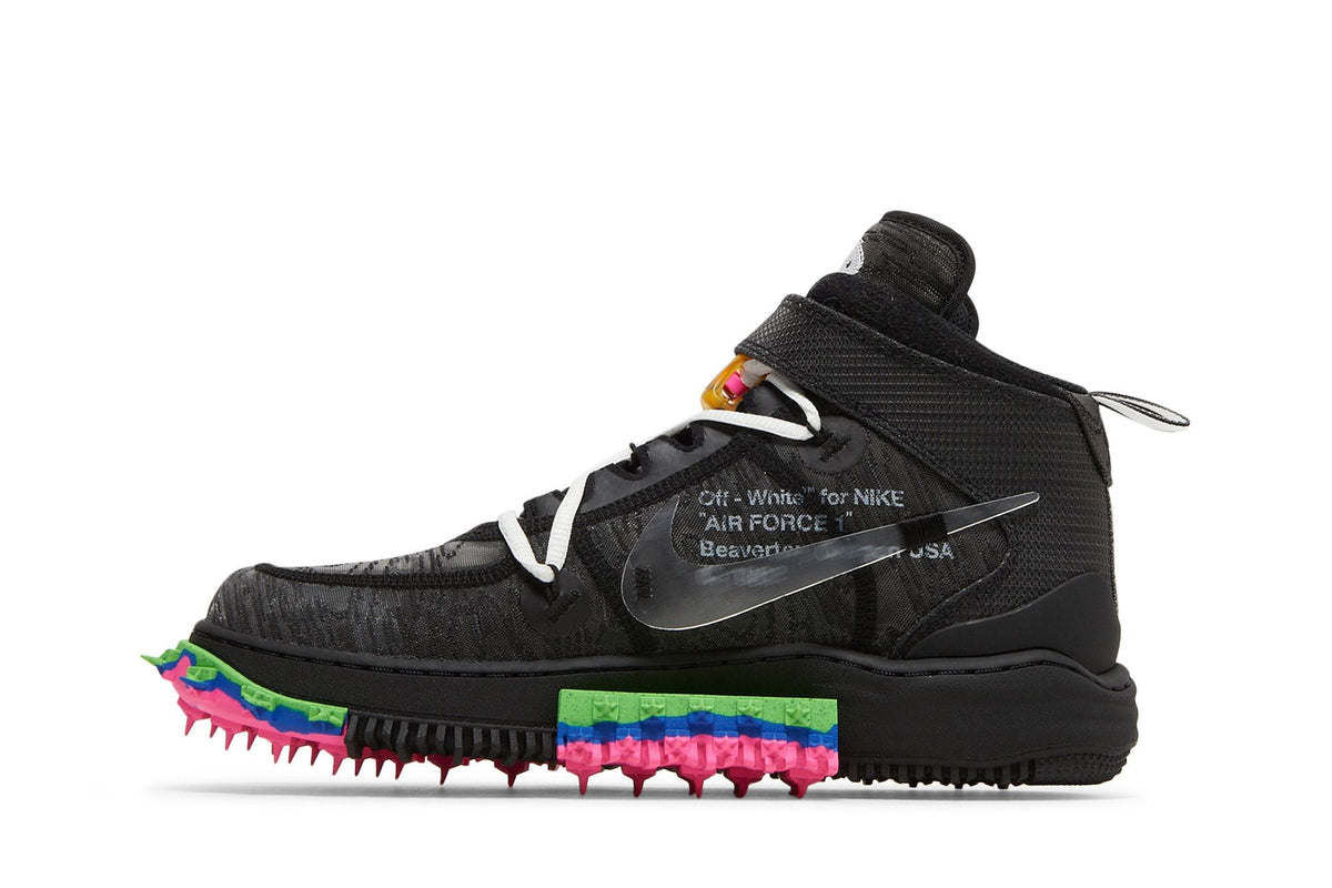 Off-White x Nike Air Force 1 Mid Black - Im Your Wardrobe