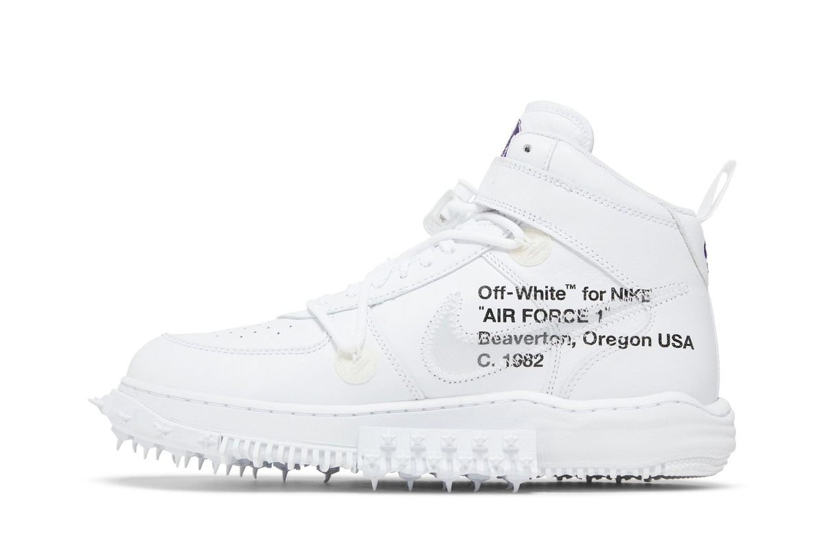 Off-White x Nike Air Force 1 Mid SP Leather Graffiti - Im Your Wardrobe